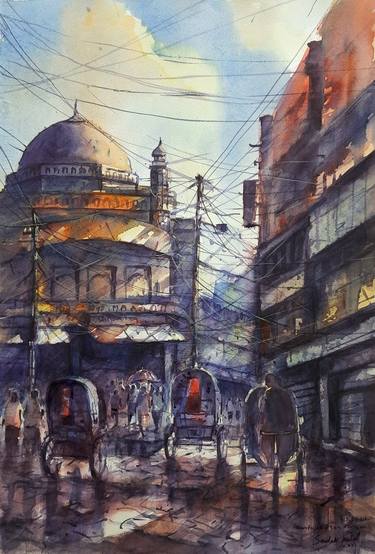 Painting of Old Dhaka